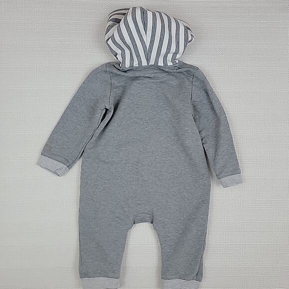 Bellybutton organic cotton hooded coverall 6M - Picture 4 of 8